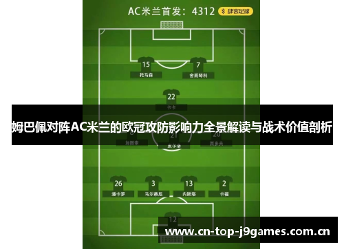姆巴佩对阵AC米兰的欧冠攻防影响力全景解读与战术价值剖析 姆巴佩对阵AC米兰的欧冠攻防影响力全景解读与战术价值剖析